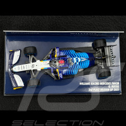 George Russell Williams FW43B Mercedes n° 63 9th 2021 Belgian F1 Grand Prix 1/43 Minichamps 417211363