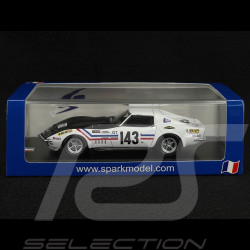 Chevrolet Corvette C3 n° 143 2ème Tour de France Auto 1969 Henri Greder 1/43 Spark SF284