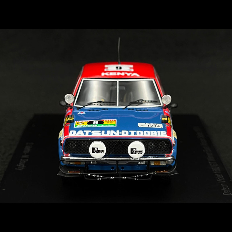Spark Datsun 160J N°1 – Vainqueur Rallye Safari 1980 – S. Mehta – 1/43 (prévente)