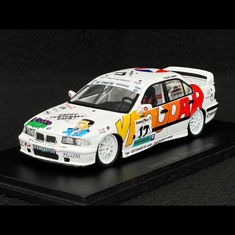 BMW 318 iS n° 17 24h Spa-Francorchamps 1996 Michel Vaillant 1/43 Spark MV03