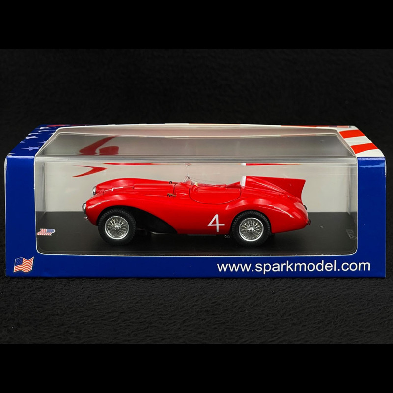 Aston Martin DB3S 4 3ème Cotati Pacific Coast Championship Jack Graham 1957 Spark SUS303 - Miniatures Autos Motos
