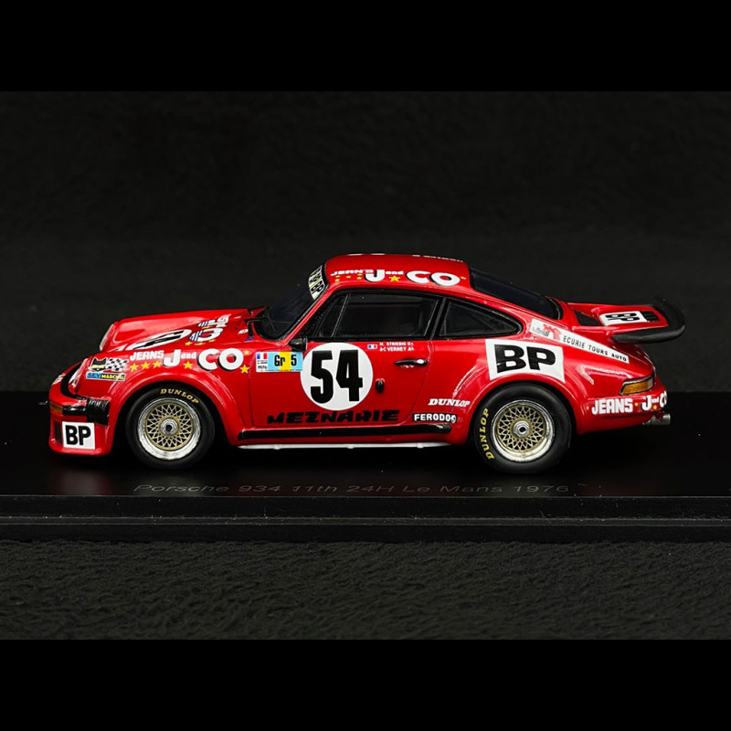 Spark S9823 Porsche 934 N°58 - 24H Du Mans 1976 - Échelle 1/43 - Neuve