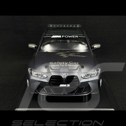 BMW M3 2020 Moto GP Safety Car Gris Sombre Métallisé 1/18 Minichamps 155020206