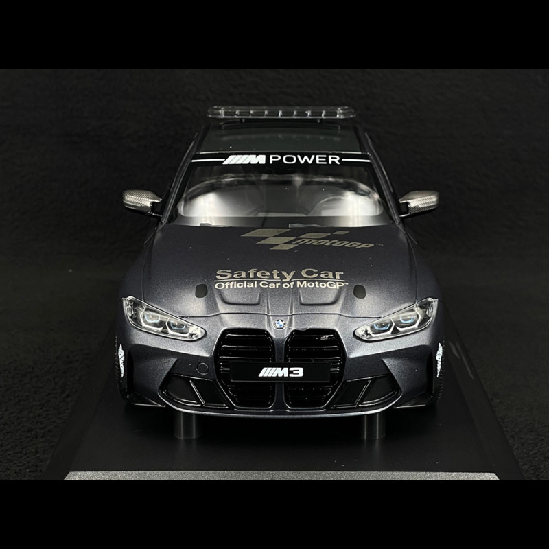 BMW M3 2020 Moto GP Safety Car Dark grey Metallic 1/18