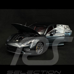 Porsche Panamera Turbo S 2020 Carbon grey Metallic 1/18 Minichamps 