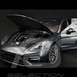 Porsche Panamera Turbo S 2020 Carbon grey Metallic 1/18 Minichamps 113061073