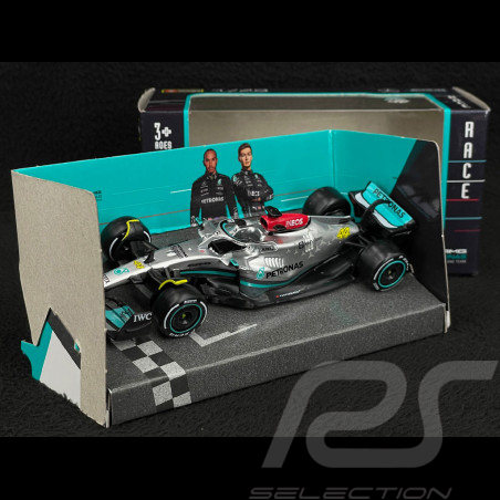 Lewis Hamilton Mercedes-AMG W13 Nr 44 2022 F1 Grand Prix Championship 1/43 Bburago 38065H