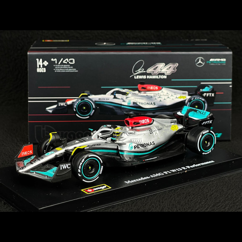 Burago Bburago Mercedes AMG Formula 1 Racing F1 1/43 6-Car Set Lewis  Hamilton