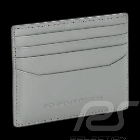Wallet Porsche Design Card holder Leather Grey Business Cardholder 8 4056487039015