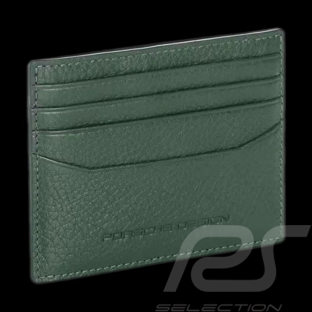 Wallet Porsche Design Card holder Leather Cedar green Business Cardholder 8 4056487039022