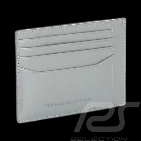 Geldbörse Porsche Design Kartenetui Leder Grau Business Cardholder 4 4056487038971