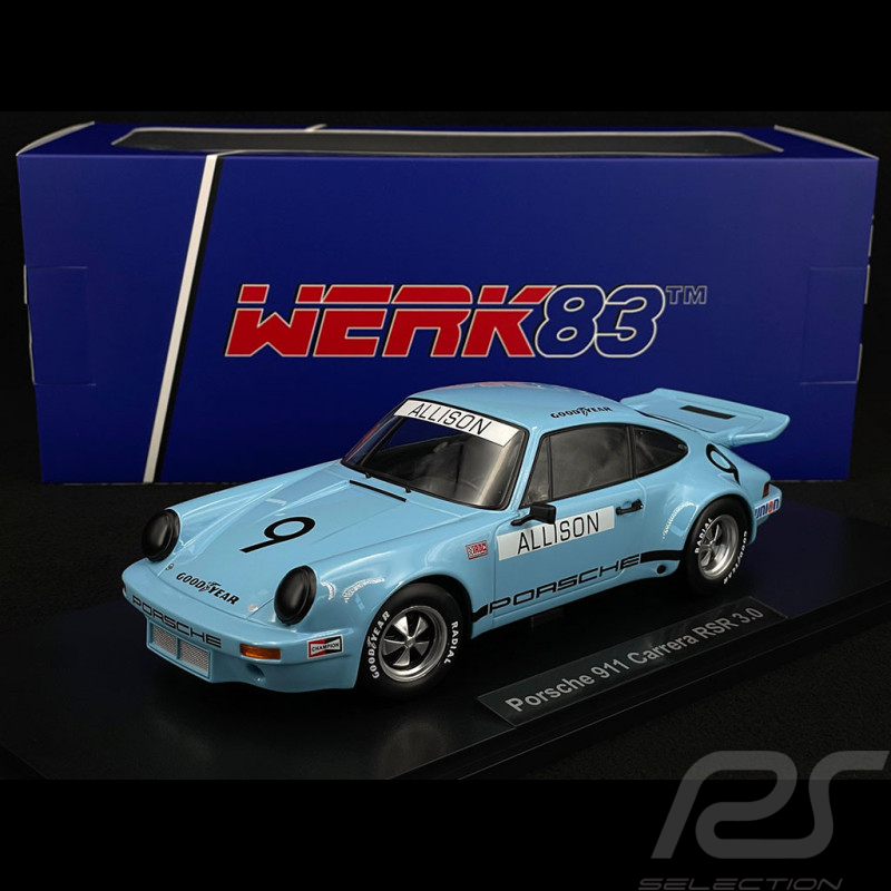 Porsche 911 Carrera 3.0 RSR n° 9 IROC Riverside 1973 1/18 Werk83 W18016011