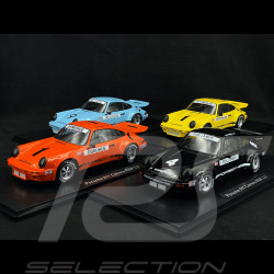 4er Set Porsche 911 Carrera 3.0 RSR IROC 1974 1/18 Werk83