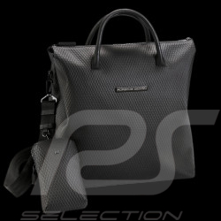 Porsche Design Umhängetasche Kunstleder Schwarz Studio Tote Bag 4056487045474