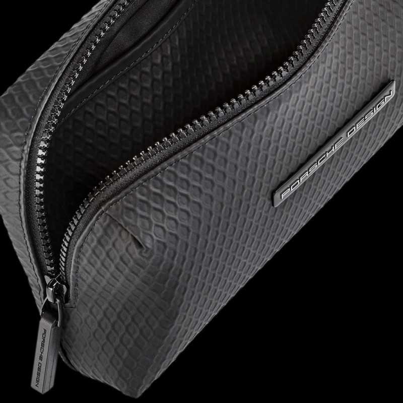 Porsche Design Water Repellent Belt/crossbody Bag In Black