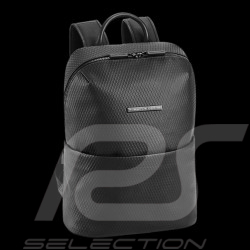 Porsche Design Rücksack kompakt Format Kunstleder Schwarz Studio Backpack S 4056487045436