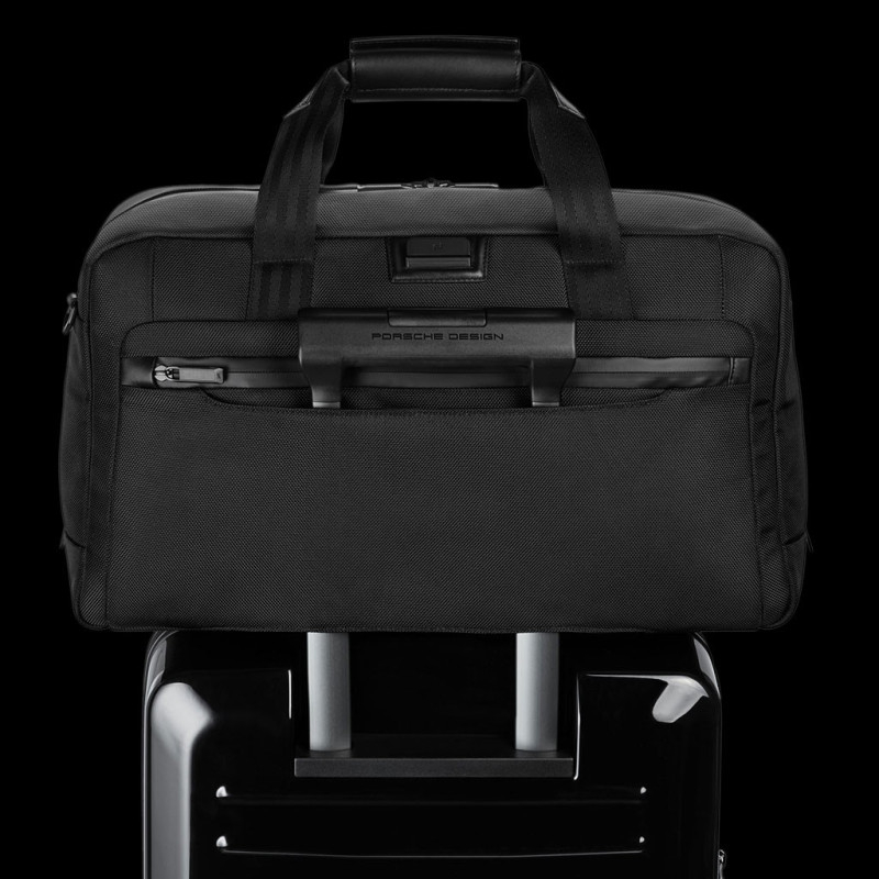 Sac de voyage en tissu recyclé - noir