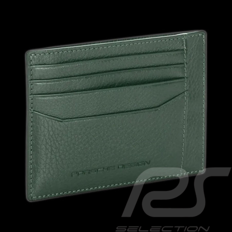 Portefeuille Porsche Design Porte-cartes Cuir Vert cedar Business Cardholder 4 4056487038988