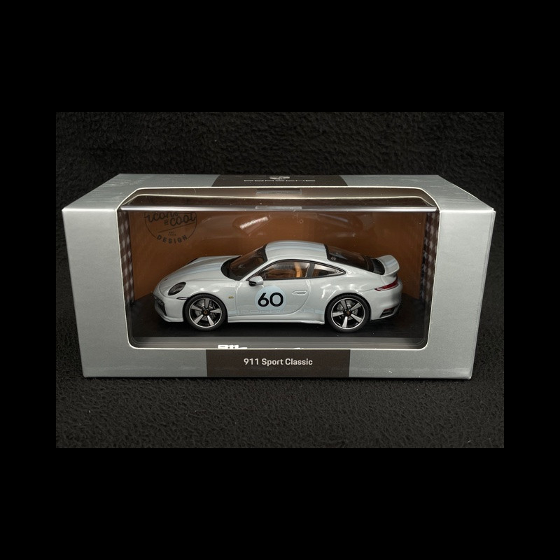 Minichamps 1:18 Porsche 911  992  Sport Classic Année De Construction 2022 Bleu Metallique 155062005