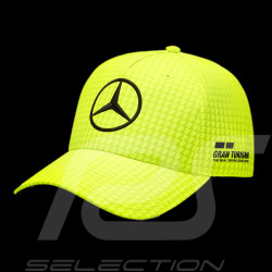 Mercedes AMG Cap F1 Lewis Hamilton Canada GP Neon yellow 701223402-005 - Unisex