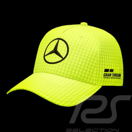 Casquette Mercedes AMG F1 Lewis Hamilton Canada GP Jaune Neon 701223402-005 - Mixte