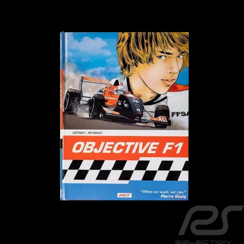 Signed Comic Book Pierre Gasly Objective F1 - Christophe Depinay