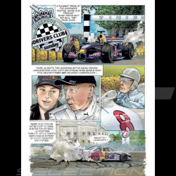 Signiertes Comicbuch Pierre Gasly Objective F1 - Christophe Depinay