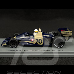 Jody Scheckter Wolf WR1 n° 20 Winner GP Argentina 1977 F1 1/43 Spark S9997