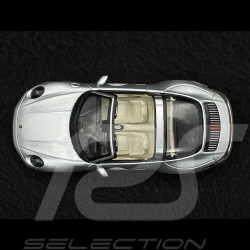 Porsche 911 Targa Heritage 4S Type 992 2020 Argent GT 1/64 Mini GT MGT00507-L