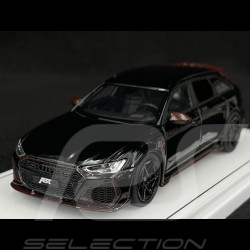 Audi RS6 Avant ABT Johann Abt Edition 2021 Black 1/43 TSM Models TSM430696