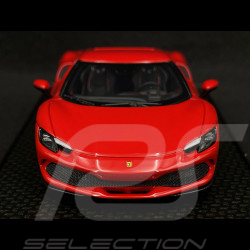 Ferrari 296 GTB Hybrid V6 2021 Rot Rosso Corsa Carbon Felgen 1/43 BBR BBRC264A1