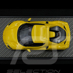 Ferrari 296 GTB Hybrid V6 2021 Gelb Giallo Modena Carbon Felgen 1/43 BBR BBRC264C1