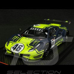 Ferrari 488 GT3 n° 46 4ème Bahrain Gulf 12h 2021 Monster VR46 Kessel Racing 1/43 BBR BBRC258