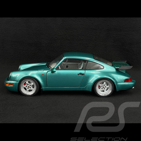 Porsche 911 Turbo Type 964 1991 Wimbledon Green 1/18 Solido S1803407