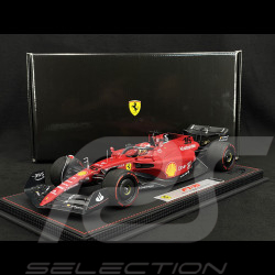 Charles Leclerc Ferrari F1-75 Nr 16 Sieger 2022 Bahrain F1 Grand Prix 1/18 BBR BBR221816DIE