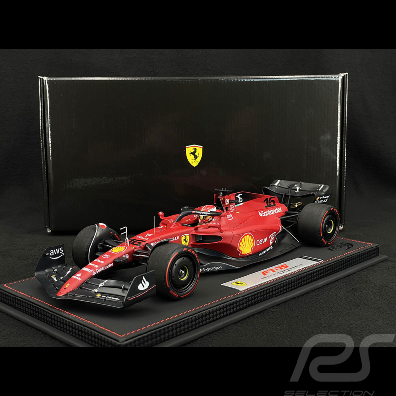 Charles Leclerc Ferrari F1-75 Nr 16 Sieger 2022 Bahrain F1 Grand Prix 1/18 BBR BBR221816DIE