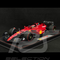 Charles Leclerc Ferrari F1-75 n° 16 Vainqueur 2022 Bahrain F1 Grand Prix 1/18 BBR BBR221816DIE