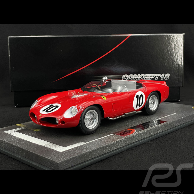Ferrari 250 TRi Testa Rossa Nr 10 Sieger 24h Le Mans 1961 Gendebien 1/18 BBR BBRC1804