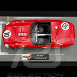 Ferrari 250 TRi Testa Rossa n° 10 Vainqueur 24h Le Mans 1961 Gendebien 1/18 BBR BBRC1804