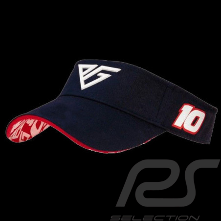 Pierre Gasly Visor Full Gas Navy Blue