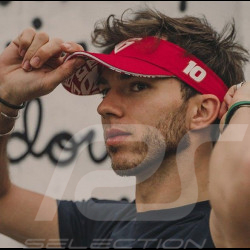 Visière Pierre Gasly Full Gas Rouge