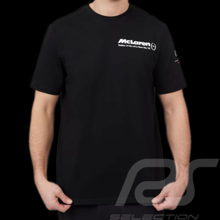 McLaren T-shirt 24h le Mans Triple Crown Black TM4611 - Unisex | Klassische Slips