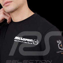 McLaren T-shirt 24h le Mans Triple Crown Black TM4611 - Unisex