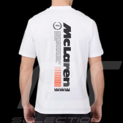 T-shirt McLaren Monaco F1 Grand Prix 1984 Triple Crown Blanc TM4448 - Mixte