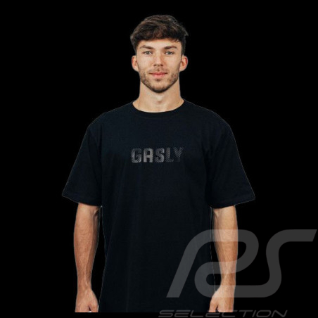 Pierre Gasly T-Shirt Oversize Carbone Black - men