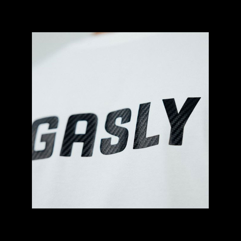 Pierre Gasly T-Shirt Oversize Carbone White - men