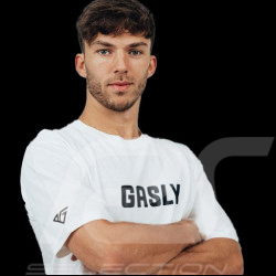 T-Shirt Pierre Gasly Oversize Carbone Blanc - homme