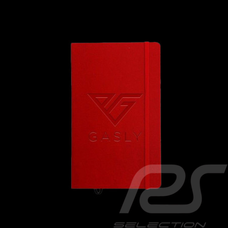 Pierre Gasly Notebook Red