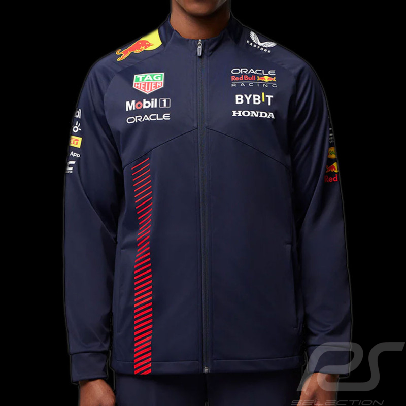 Red Bull Jacke Softshell Night Sky Fanwear Dunkelblau TU2649 - Herren