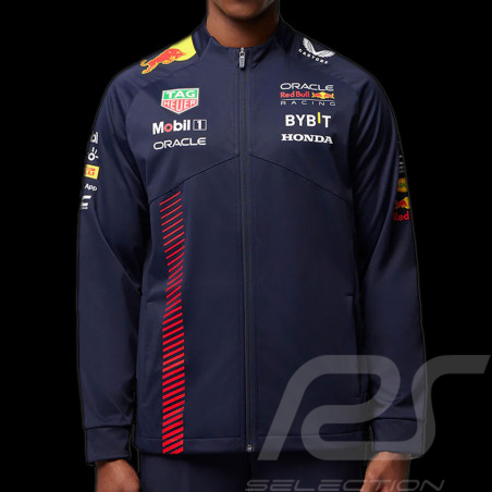 Veste Red Bull Softshell Night Sky Fanwear Bleu foncé TU2649 - Homme